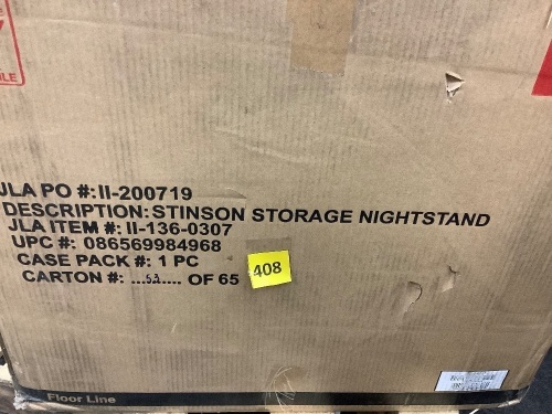 Stinson Storage Nightstand - Lot 408