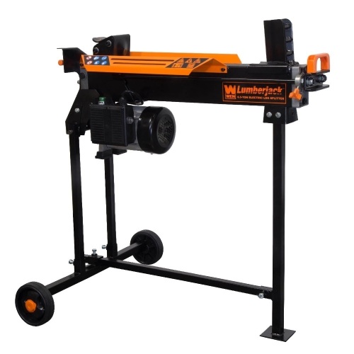 6.5-Ton Electric Log Splitter with Stand - Lot 452