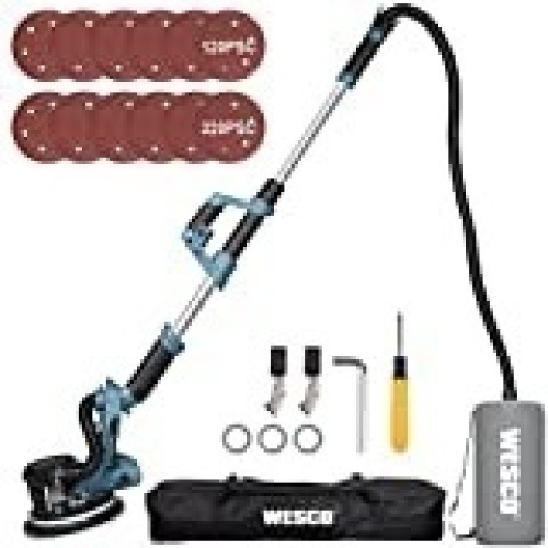 Wen Variable Speed Drywall Sander 5 Amps W/ Hose - Lot 482