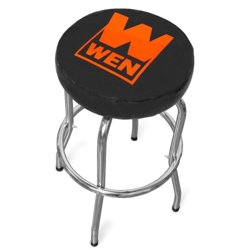 300-Pound Capacity Chrome-Plated Shop Bar Stool - Lot 486