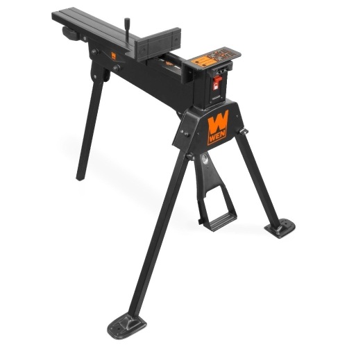600-Pound Capacity Portable Clamping Saw Horse Work Bench with 8-by-3-Inch Jaws - Lot 497