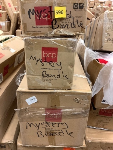 Lot of (4) BCP Mystery Bundle - Lot 596