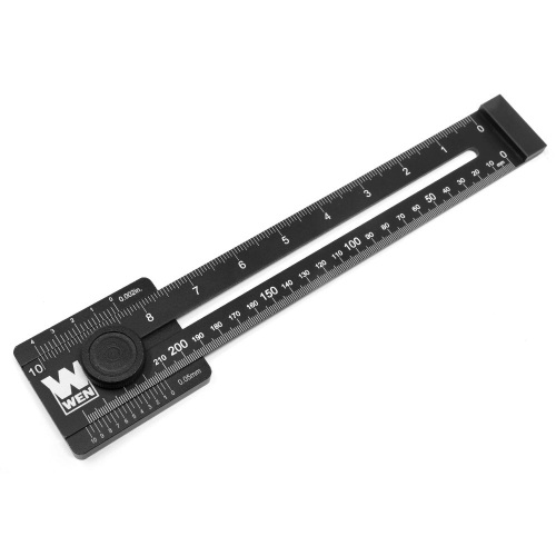 10-Inch Aluminum Offset Marking Gauge and Layout Tool with Laser-Etched Scale - Lot 646