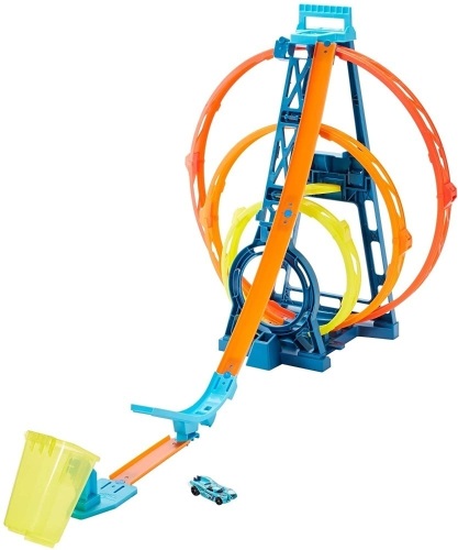 Hotwheels Track Buider Unlimied Triple Loop Kit - Lot 874
