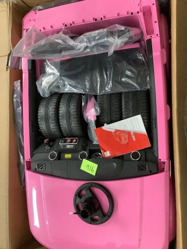 12V 2-Seater Licensed Land Rover Ride-On w/ Parent Remote Control - Possible Missing Parts - Lot 916