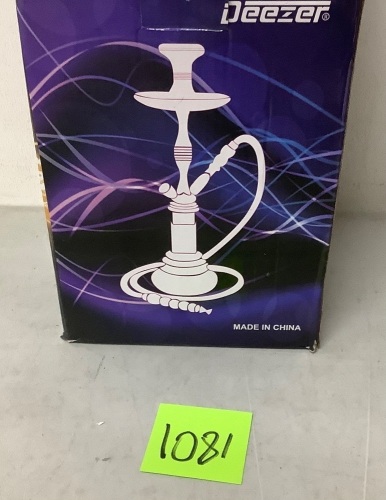 Blue Deezer Hookah - Lot 1081