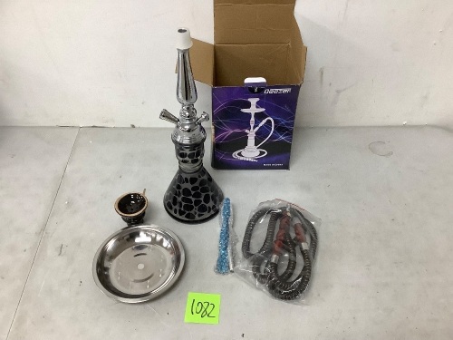 Black Deezer Hookah - Lot 1082