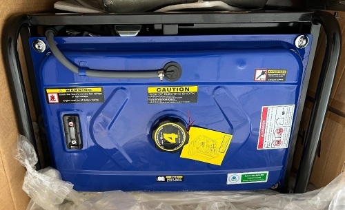 4 Gal. Portable Generator, New, Sold as is - Lot 4A