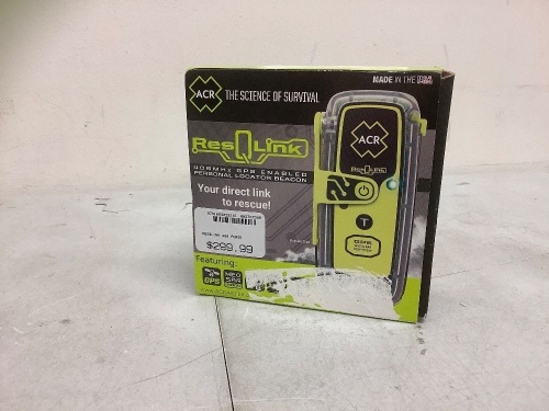 ACR GPS Locator Beacon, Powers Up, Appears New - Lot 63A