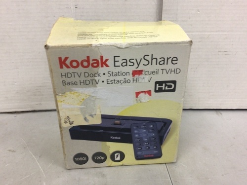 Kodak Easyshare HDTV Dock, Untested, Appears New - Lot 88