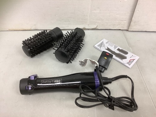 Conair Styling Brush, Powers Up, E-Commerce Return - Lot 105