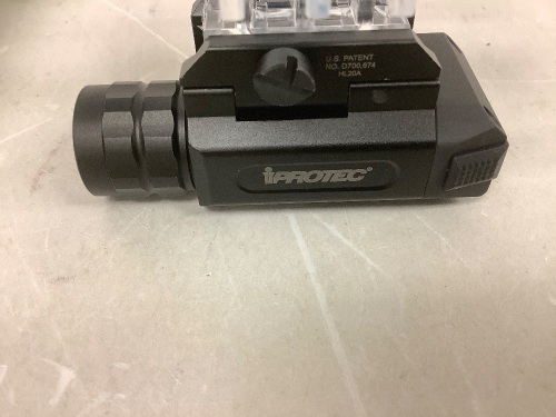 iProtec Rail Mount Light/ Laser, Untested, No Batteries, E-Commerce Return - Lot 115