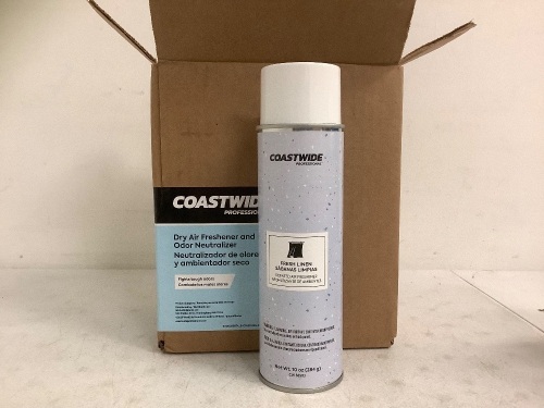 Box of 6 Coastwide Fresh Linen Air Fresheners, Appears New - Lot 116
