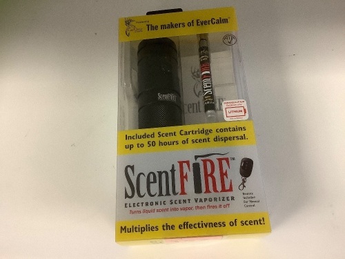 ScentFire Electronic Scent Vaporizer, Untested, Appears New - Lot 157
