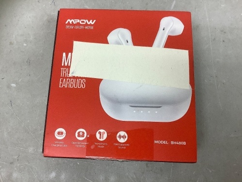 Mpow Wireless Earbuds, Powers Up, E-Commerce Return - Lot 167