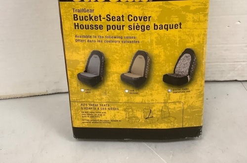 Trail Gear Bucket Seat Cover, E-Commerce Return - Lot 192