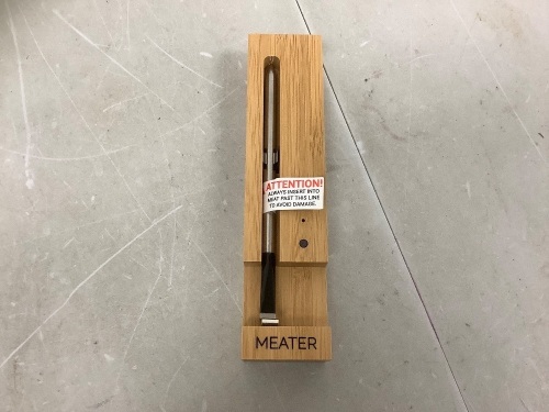 Meater Wireless Meat Thermometer, Powers Up, Appears New - Lot 203