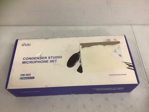 Condenser Microphone Set, Appears New - Lot 218