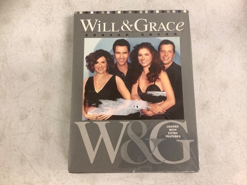 Will & Grace Season 7 DVDs, New - Lot 241