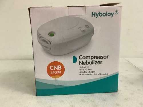 Hyboloy Compressor Nebulizer, Missing Accessories, E-Commerce Return - Lot 253