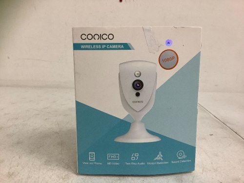 Wireless IP Camera, Powers Up, Appears New - Lot 268