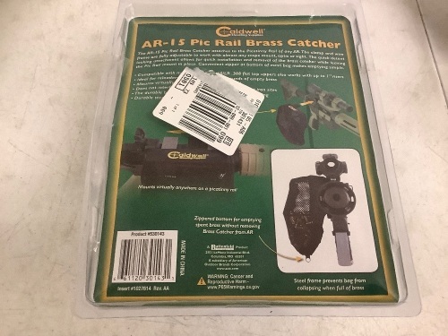 Caldwell AR-15 Pic Rail Brass Catcher, Appears new - Lot 275