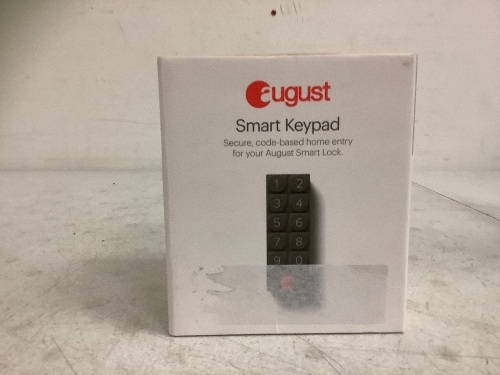 August Smart Keypad, Appears new - Lot 280