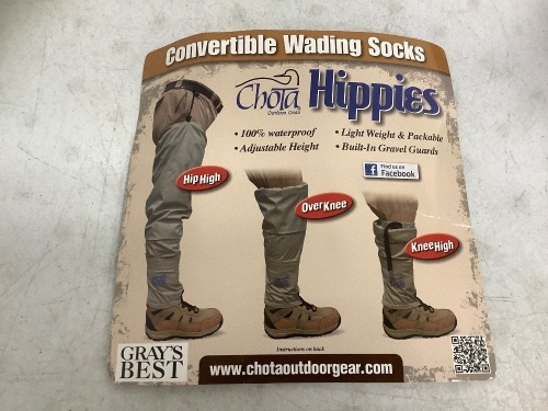 Convertable Wading Socks, L, Appears New - Lot 313