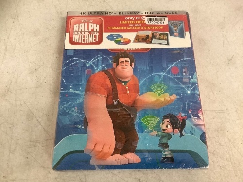 Ralph Breaks the Internet DVD, New - Lot 351
