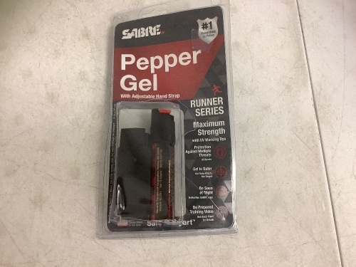 Sabre Pepper Gel, E-Commerce Return - Lot 354