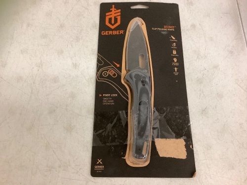 Gerber Sumo Clip Folding Knife, Appears New - Lot 362