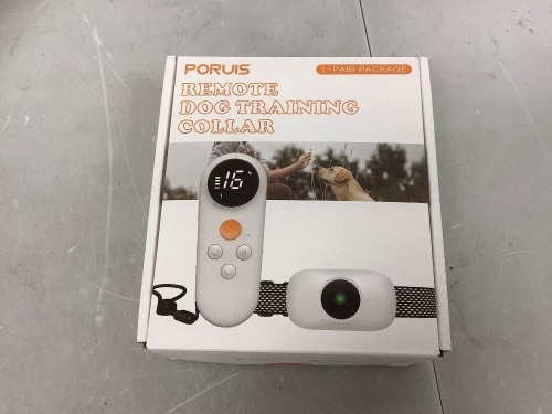 Remote Dog Training Collar, Powers Up, E-Commerce Return - Lot 380