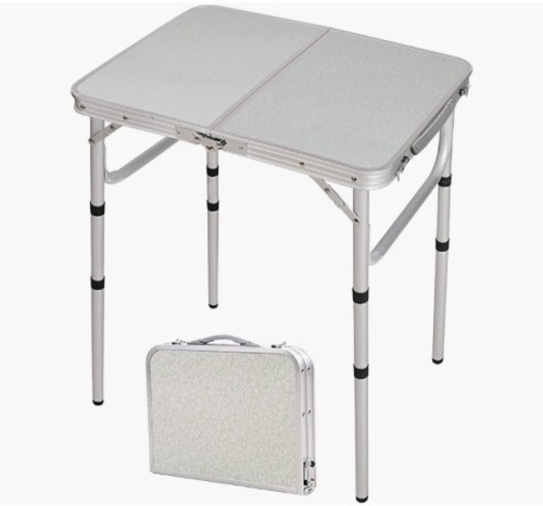 Aluminum Folding Table, Appears New - Lot 387