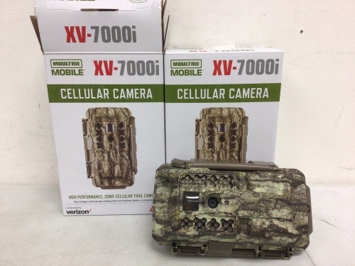 Lot of (2) Moultrie Trail Cameras, E-Commerce Return, Untested - Lot 393