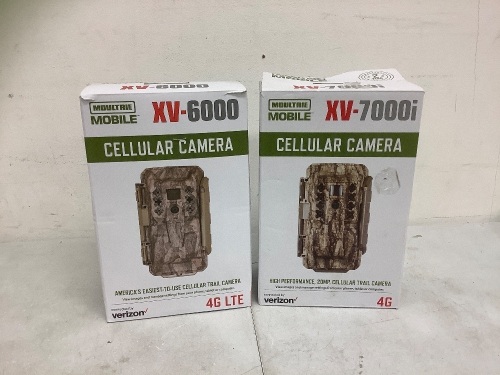 Lot of (2) Moultrie Trail Cameras, Untested, E-Commerce Return - Lot 402