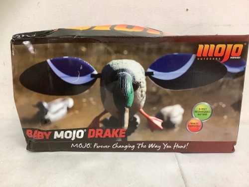 Baby Mojo Drake Decoy, Untested, E-Commerce Return - Lot 408