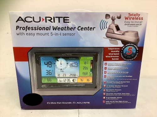 AcuRite Professional Weather Center, New - Lot 411