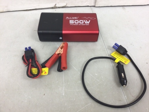 Allwei Power Inverter, Powers Up, E-Commerce Return - Lot 417