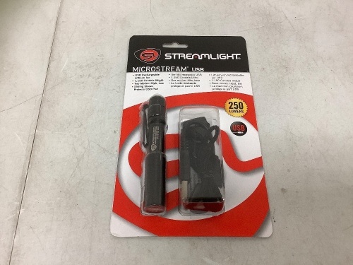 Streamlight Rechargeable Water-Resistant Flashlight, Appears New - Lot 442