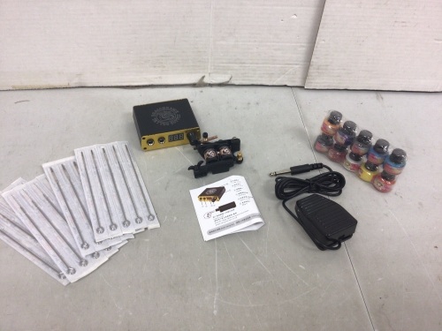 Dragonhawk Tattoo Power Supply & Accessories, Untested, Appears New - Lot 459