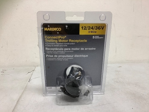 Marinco Trolling Motor Receptacle, E-Commerce Return - Lot 478
