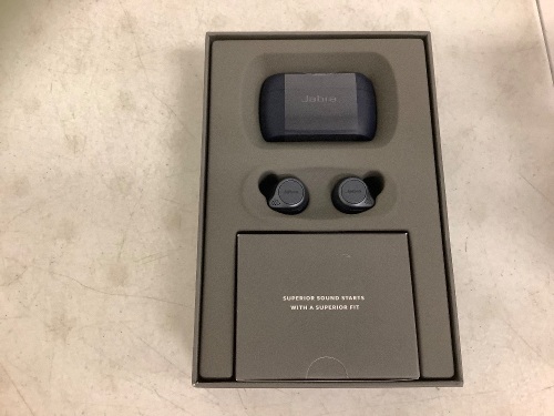 Jabra Elite Active 75t Wireless Earbuds, Powers Up, Appears New, Retail 179.99 - Lot 485