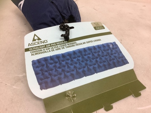 Ascend Ultralight Air Pad, E-Commerce Return - Lot 521