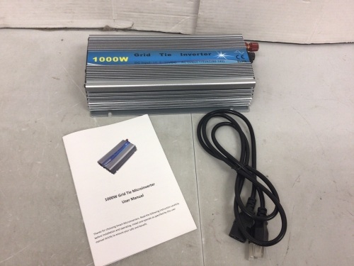 Grid Tie Microinverter, Appears New - Lot 525