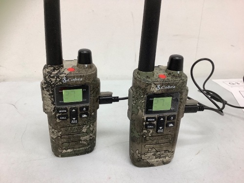 Cobra 2-Way Radios, Powers Up, E-Commerce Return - Lot 537