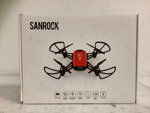 Sanrock Kids Drone, Powers Up, Appears New - Lot 566