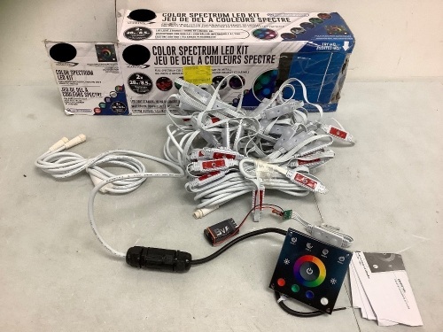 Color Spectrum LED Kit, Untested, E-Commerce Return - Lot 615