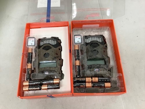 Lot of (2) Trail Cameras, Untested, E-Commerce Return - Lot 656