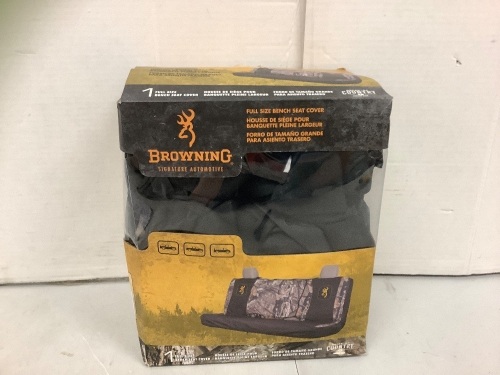 Browning Bench Seat Cover, E-Commerce Return - Lot 657