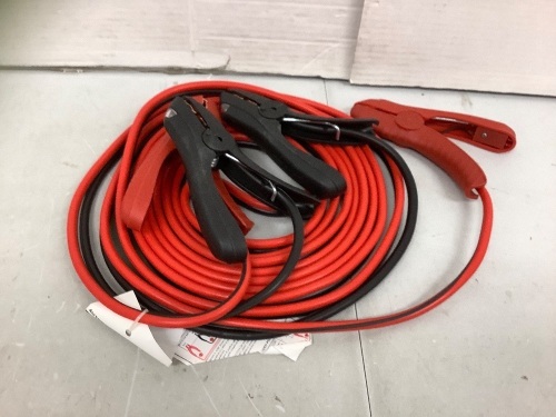 Lighted Booster Cables, Appears New - Lot 678